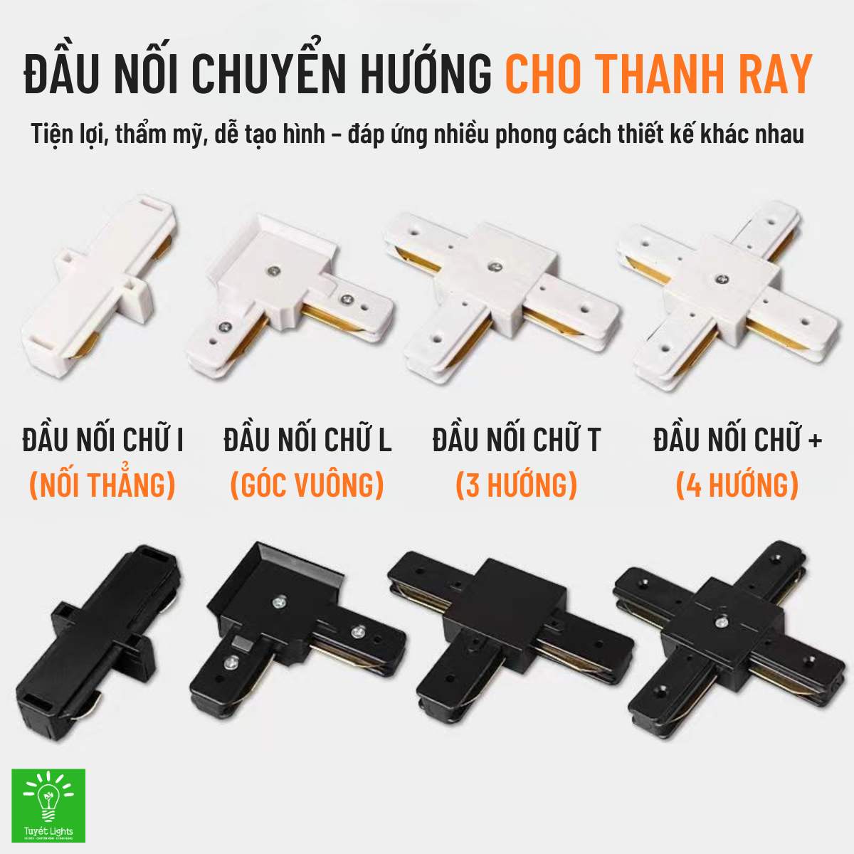 PHỤ KIỆN ĐÈN RỌI RAY LOẠI TỐT – NỀN TẢNG CHO HỆ CHIẾU SÁNG CHUYÊN NGHIỆP